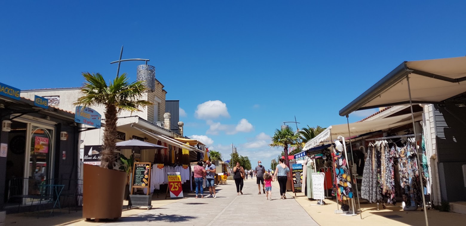 The Center of Ronce Les Bains