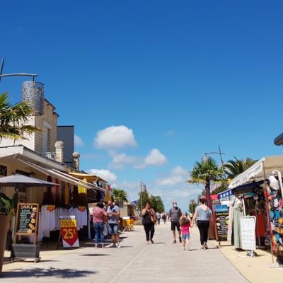 The Center of Ronce Les Bains