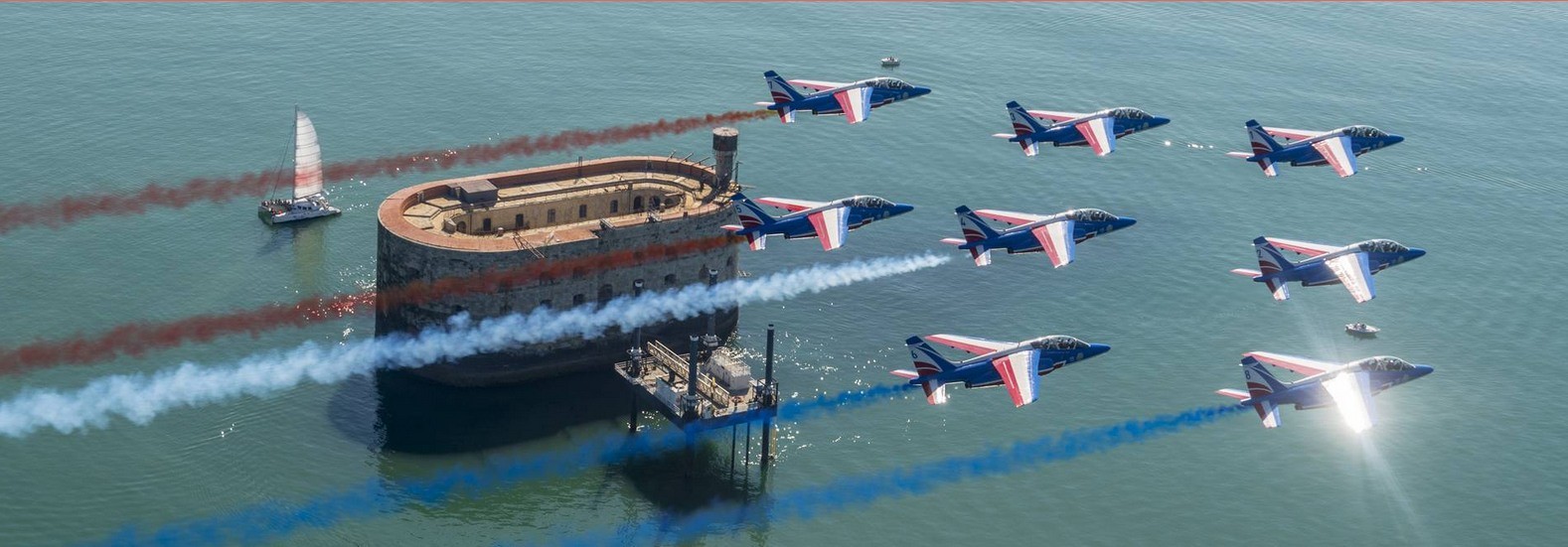 Patrouille de France et Fort Boyard