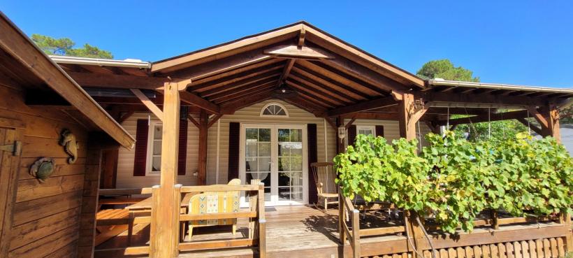 Terrasse et abri de jardin